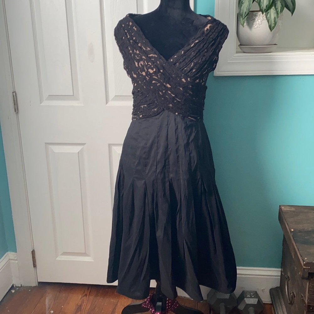 Lace and satin Dress